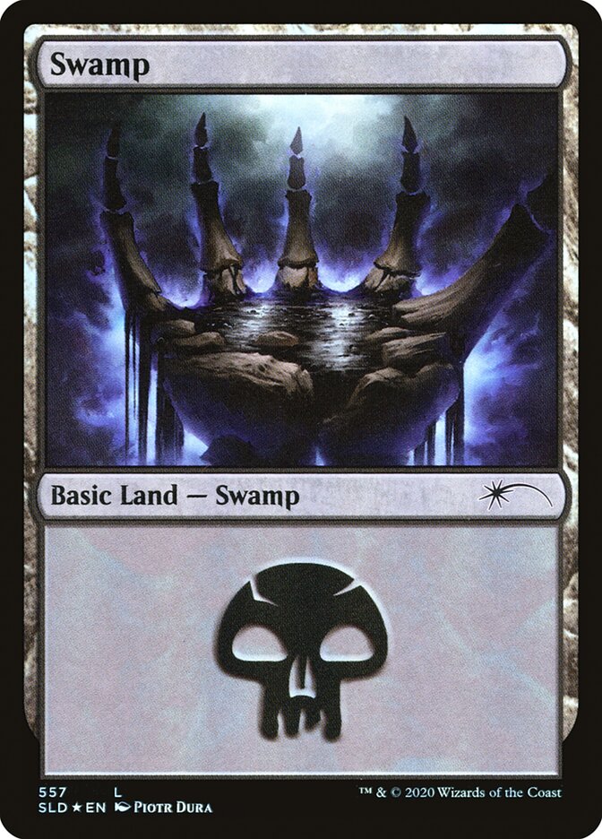 Swamp (Discarding) (557) [Secret Lair Drop Promos] | Anubis Games and Hobby