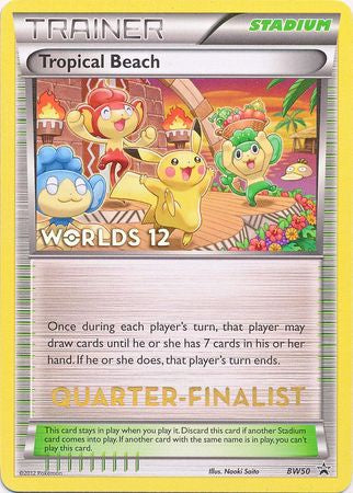 Tropical Beach (BW50) (Quarter Finalist) [Black & White: Black Star Promos] | Anubis Games and Hobby