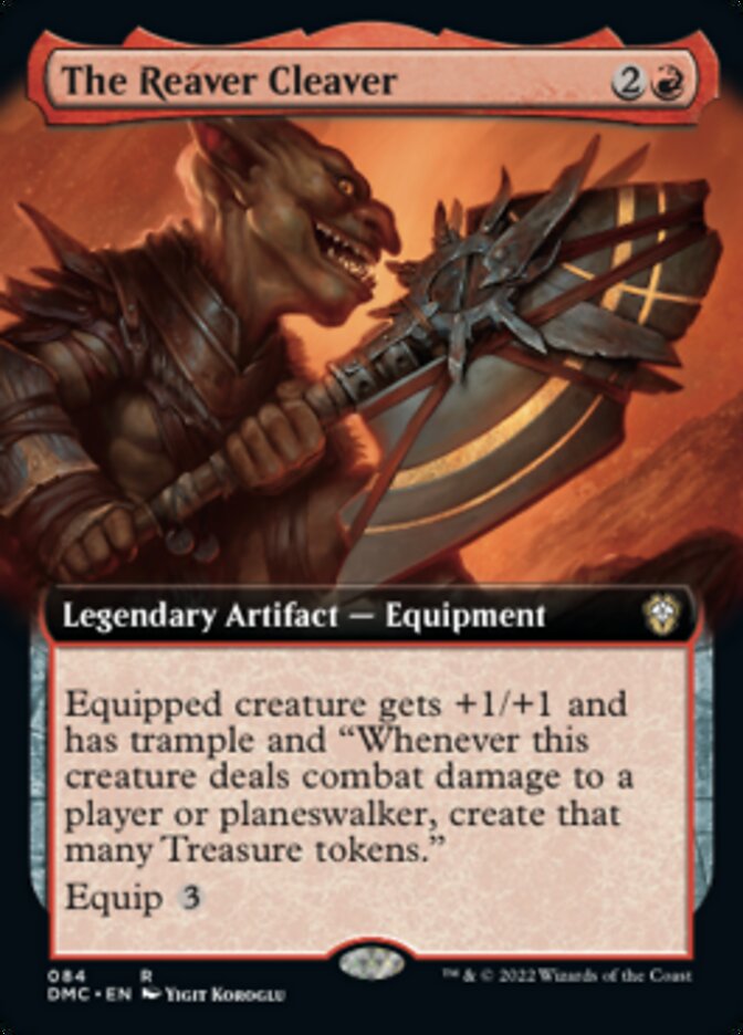 The Reaver Cleaver (Extended Art) [Dominaria United Commander] | Anubis Games and Hobby