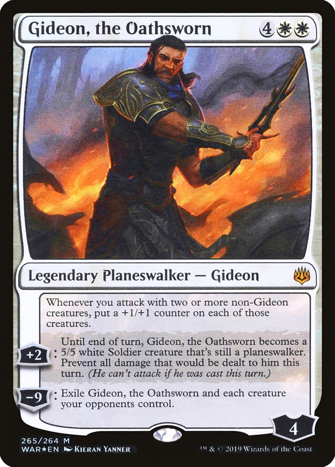 Gideon, the Oathsworn [War of the Spark] | Anubis Games and Hobby