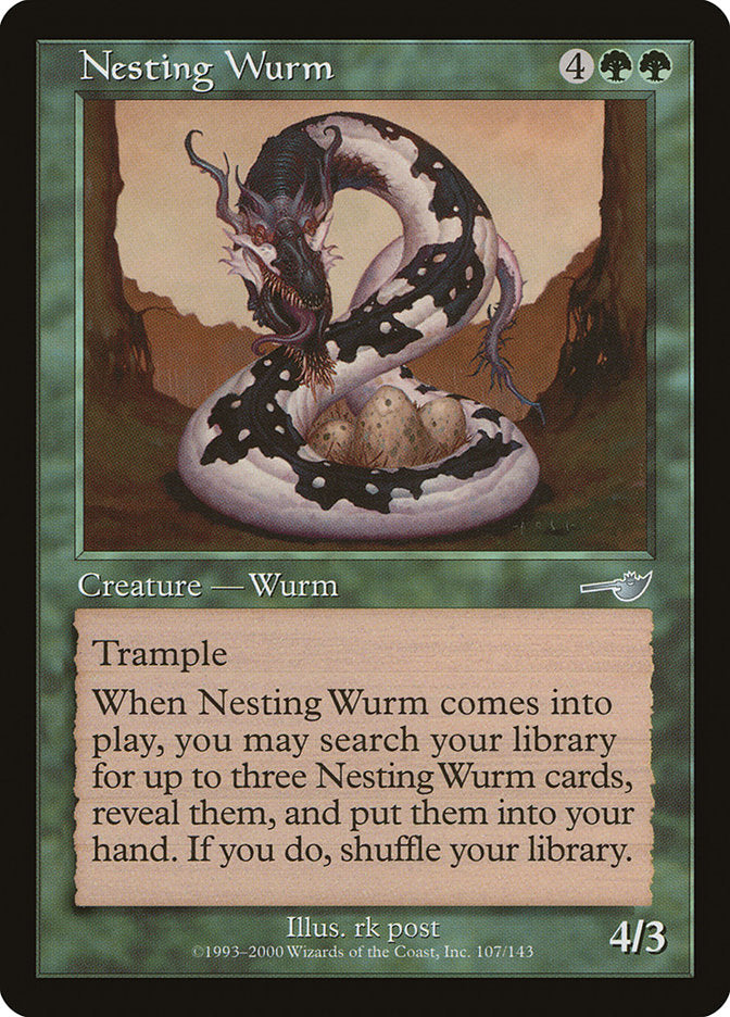 Nesting Wurm [Nemesis] | Anubis Games and Hobby