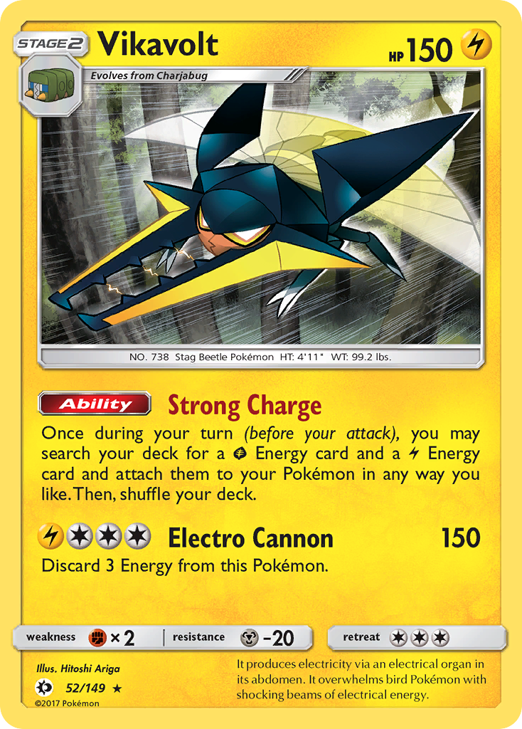 Vikavolt (52/149) [Sun & Moon: Base Set] | Anubis Games and Hobby