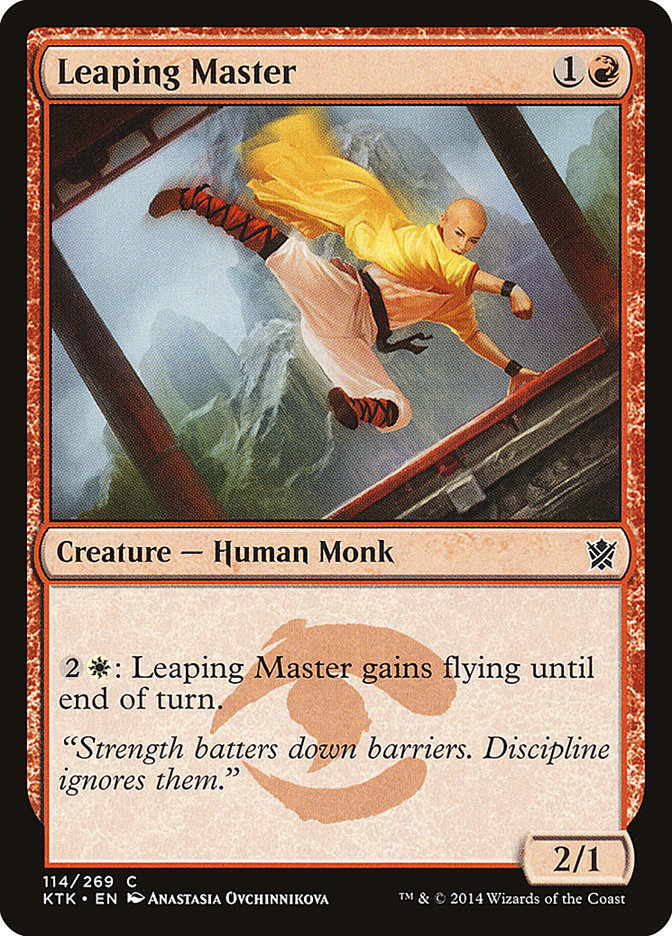 Leaping Master [Khans of Tarkir] | Anubis Games and Hobby