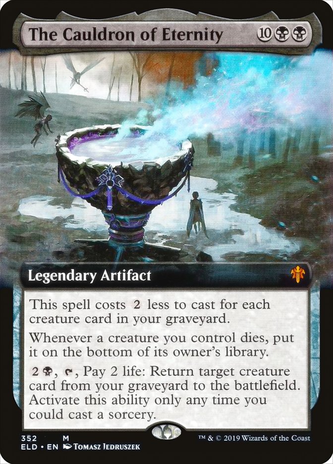 The Cauldron of Eternity (Extended Art) [Throne of Eldraine] | Anubis Games and Hobby