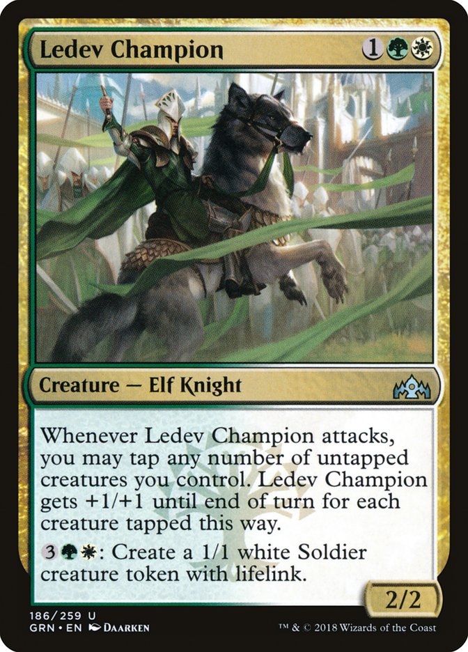 Ledev Champion [Guilds of Ravnica] | Anubis Games and Hobby