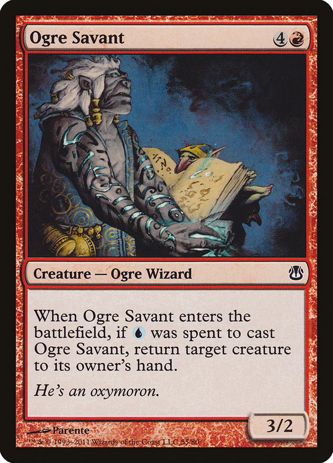 Ogre Savant [Duel Decks: Ajani vs. Nicol Bolas] | Anubis Games and Hobby