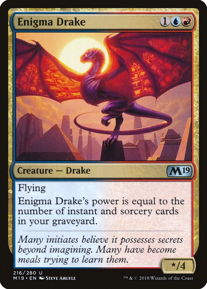 Enigma Drake [Core Set 2019] | Anubis Games and Hobby