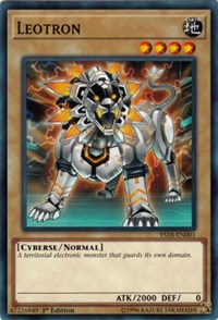 Leotron [Starter Deck: Codebreaker] [YS18-EN001] | Anubis Games and Hobby