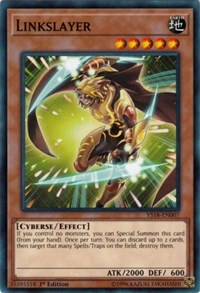 Linkslayer [Starter Deck: Codebreaker] [YS18-EN007] | Anubis Games and Hobby