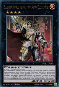 Sacred Noble Knight of King Custennin [Cybernetic Horizon] [CYHO-EN089] | Anubis Games and Hobby