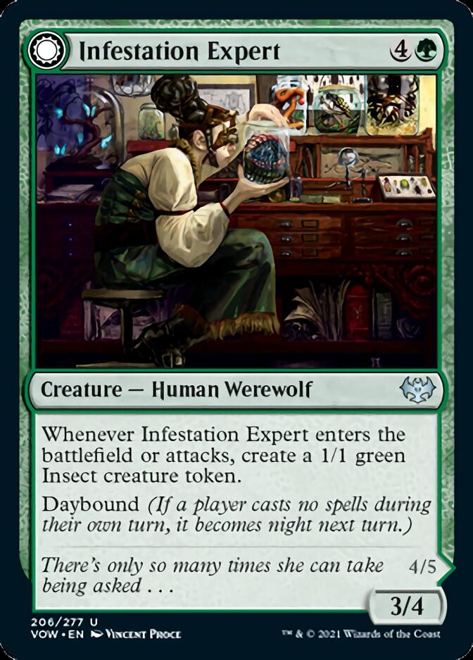 Infestation Expert // Infested Werewolf [Innistrad: Crimson Vow] | Anubis Games and Hobby