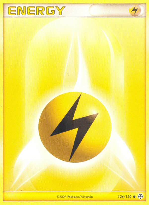 Lightning Energy (126/130) [Diamond & Pearl: Base Set] | Anubis Games and Hobby