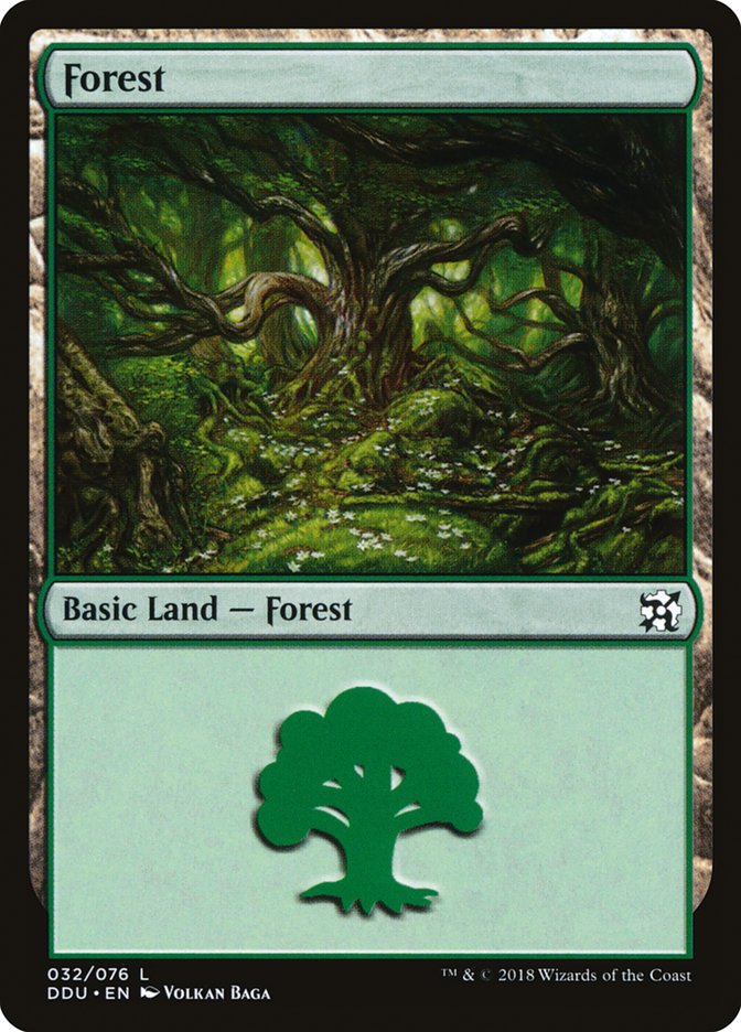 Forest (32) [Duel Decks: Elves vs. Inventors] | Anubis Games and Hobby