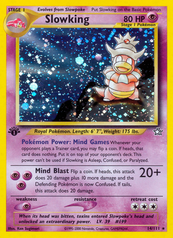 Slowking (14/111) [Neo Genesis 1st Edition] | Anubis Games and Hobby