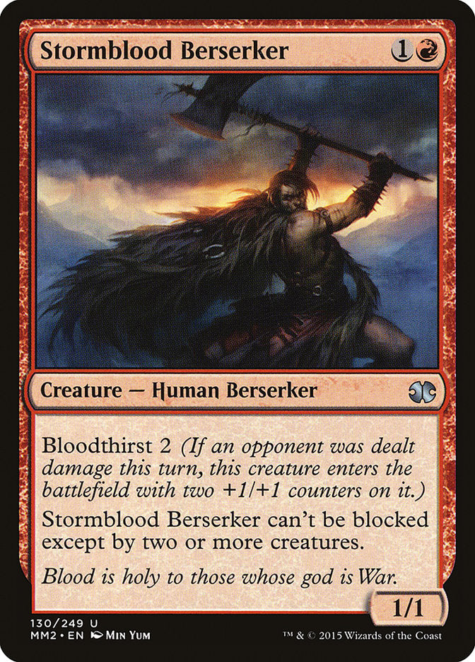 Stormblood Berserker [Modern Masters 2015] | Anubis Games and Hobby