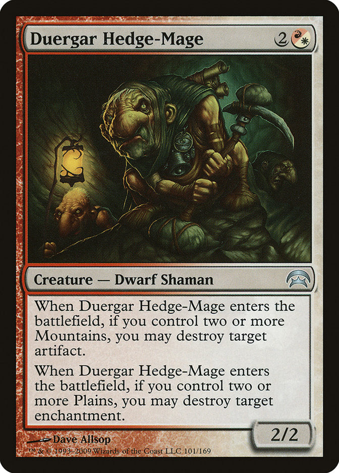 Duergar Hedge-Mage [Planechase] | Anubis Games and Hobby