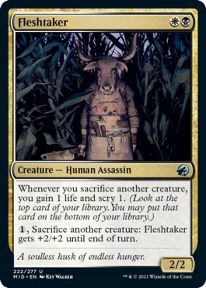 Fleshtaker [Innistrad: Midnight Hunt] | Anubis Games and Hobby