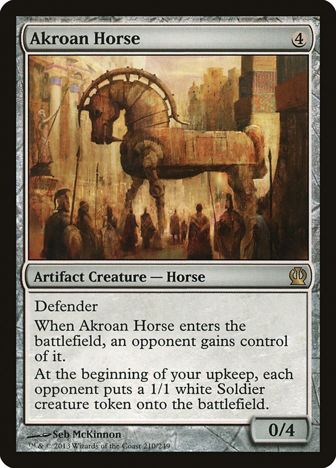 Akroan Horse [Theros] | Anubis Games and Hobby