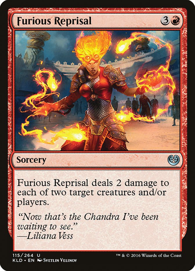 Furious Reprisal [Kaladesh] | Anubis Games and Hobby