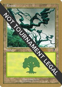 Forest (331) - 2002 Brian Kibler (7ED) [World Championship Decks] | Anubis Games and Hobby