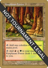 Karplusan Forest - 2002 Brian Kibler (7ED) [World Championship Decks] | Anubis Games and Hobby