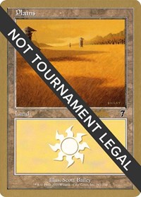 Plains (341) - 2002 Brian Kibler (7ED) [World Championship Decks] | Anubis Games and Hobby