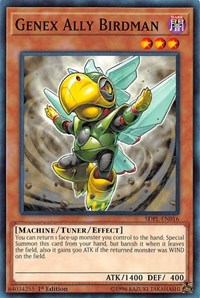 Genex Ally Birdman [Structure Deck: Powercode Link] [SDPL-EN016] | Anubis Games and Hobby