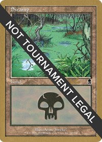 Swamp (340) - 2002 Carlos Romao (ODY) [World Championship Decks] | Anubis Games and Hobby