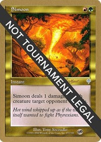 Simoon - 2002 Sim Han How (INV) (SB) [World Championship Decks] | Anubis Games and Hobby