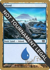 Island (335) - 2003 Daniel Zink (8ED) [World Championship Decks] | Anubis Games and Hobby