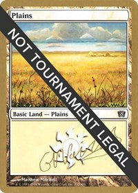 Plains (332) - 2004 Gabriel Nassif (8ED) [World Championship Decks] | Anubis Games and Hobby