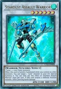 Stardust Assault Warrior [2018 Mega-Tins] [CT15-EN008] | Anubis Games and Hobby