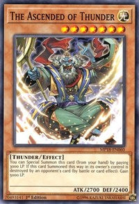 The Ascended of Thunder [2018 Mega-Tins Mega Pack] [MP18-EN060] | Anubis Games and Hobby