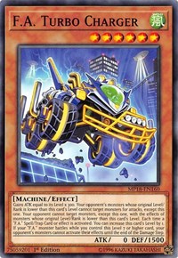 F.A. Turbo Charger [2018 Mega-Tins Mega Pack] [MP18-EN160] | Anubis Games and Hobby