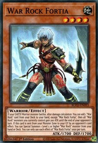 War Rock Fortia [BLVO-EN093] Super Rare | Anubis Games and Hobby