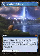 Sea Gate Restoration // Sea Gate, Reborn (Extended Art) [Zendikar Rising] | Anubis Games and Hobby