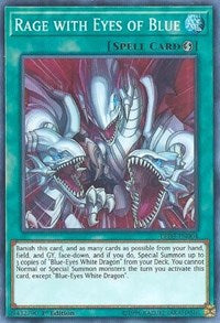 Rage with Eyes of Blue [Legendary Duelists: White Dragon Abyss] [LED3-EN004] | Anubis Games and Hobby