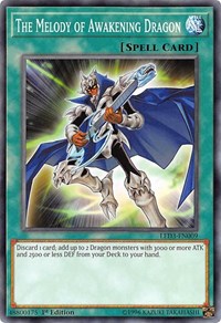 The Melody of Awakening Dragon [Legendary Duelists: White Dragon Abyss] [LED3-EN009] | Anubis Games and Hobby