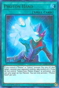 Photon Hand [Legendary Duelists: White Dragon Abyss] [LED3-EN037] | Anubis Games and Hobby