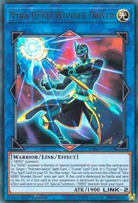 Xtra HERO Wonder Driver [Legendary Hero Decks] [LEHD-ENA37] | Anubis Games and Hobby