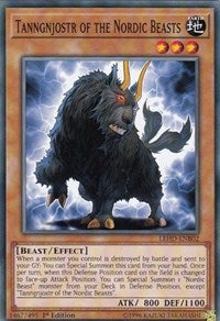 Tanngnjostr of the Nordic Beasts [Legendary Hero Decks] [LEHD-ENB02] | Anubis Games and Hobby