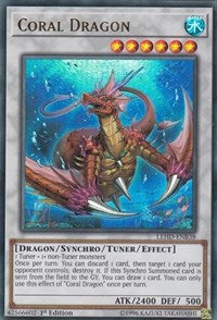 Coral Dragon [Legendary Hero Decks] [LEHD-ENB38] | Anubis Games and Hobby