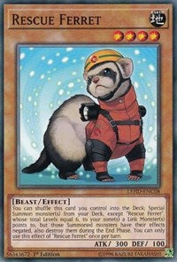 Rescue Ferret [Legendary Hero Decks] [LEHD-ENC08] | Anubis Games and Hobby