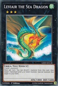 Leviair the Sea Dragon [Legendary Hero Decks] [LEHD-ENC38] | Anubis Games and Hobby