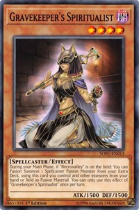 Gravekeeper's Spiritualist [Soul Fusion] [SOFU-EN013] | Anubis Games and Hobby