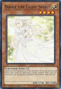 Diana the Light Spirit [Soul Fusion] [SOFU-EN027] | Anubis Games and Hobby