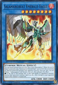 Salamangreat Emerald Eagle [Soul Fusion] [SOFU-EN033] | Anubis Games and Hobby