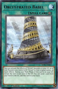 Orcustrated Babel [Soul Fusion] [SOFU-EN057] | Anubis Games and Hobby