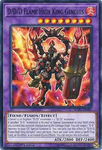 D/D/D Flame High King Genghis [Soul Fusion] [SOFU-EN095] | Anubis Games and Hobby