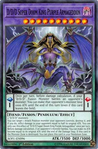 D/D/D Super Doom King Purple Armageddon [Soul Fusion] [SOFU-EN096] | Anubis Games and Hobby